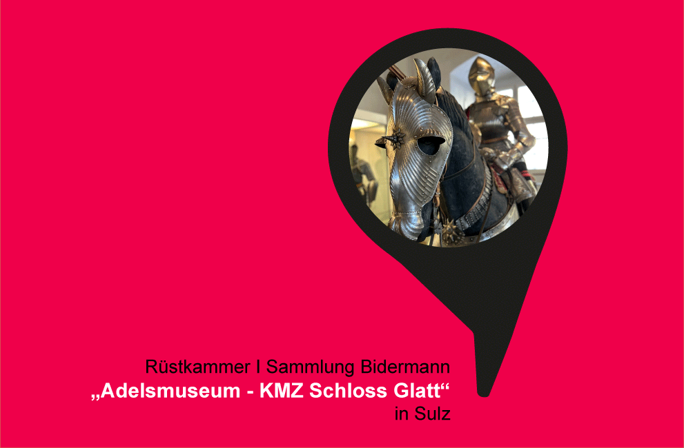Rüstkammer Schloss Glatt, Sammlung Bidermann (KMZ Schloss Glatt)